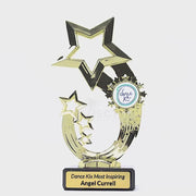 Stellar Rising Star Gold Trophy