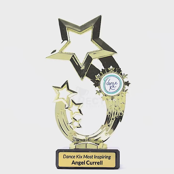 Stellar Rising Star Gold Trophy