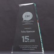 Essera Trapeon Glass Trophy