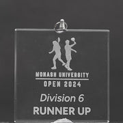 Glass Medal Square