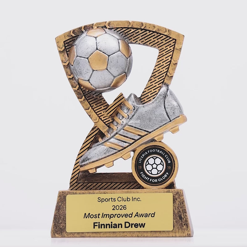 Citadel Football Trophy - product video