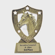 Horse Gold Shield