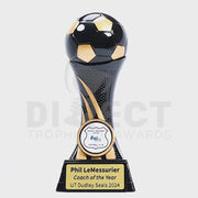 Prime Black Gold Football Tower Trophy
