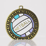Ignition Netball Antique Gold Medal