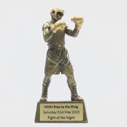 Boxer Action Glove Trophy