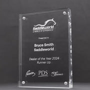 Acrylic Sabrix Block Trophy