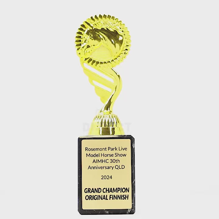 Horse Figroph Gold Trophy