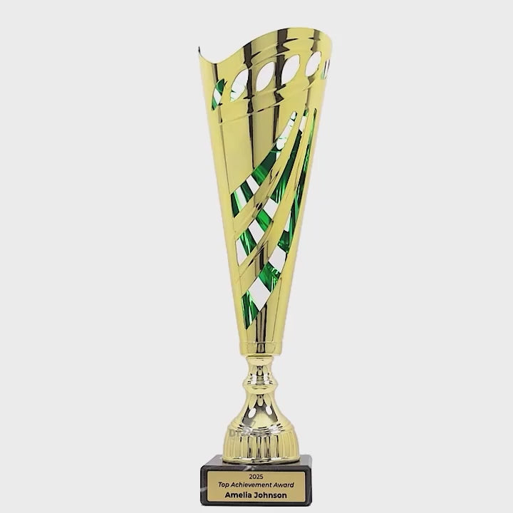 Stratus Gold Green Cup