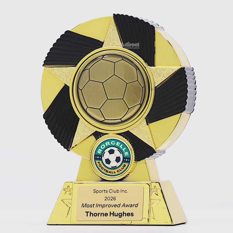 Solaris Football Trophy - product video