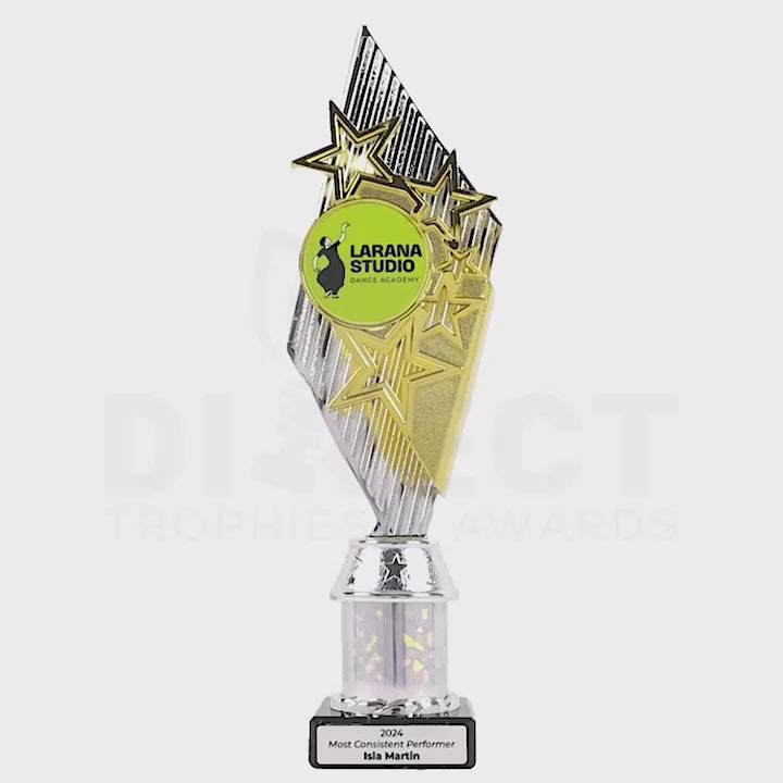 Starfinder Silver Gold Trophy