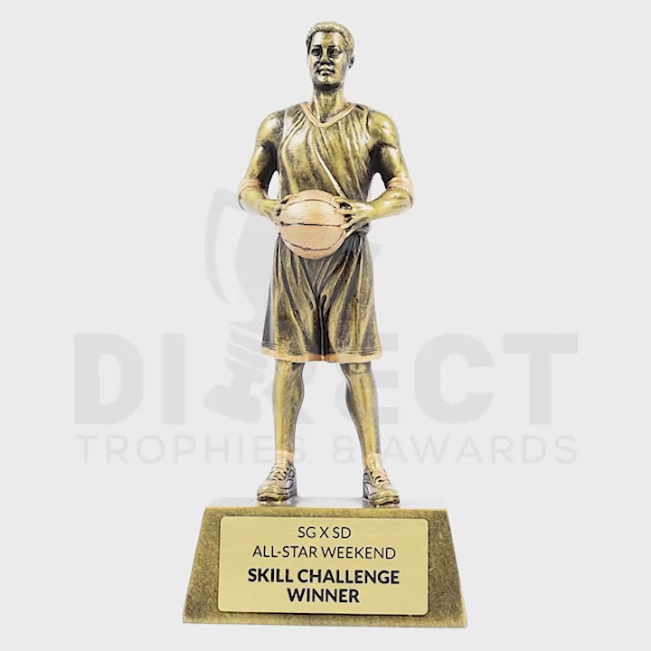 Supahero Basketball Male Trophy