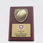 Metnox Rugby Plaque Trophy
