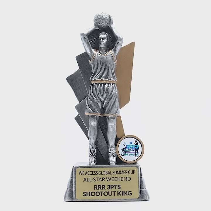 Aviator Basketball Male Trophy