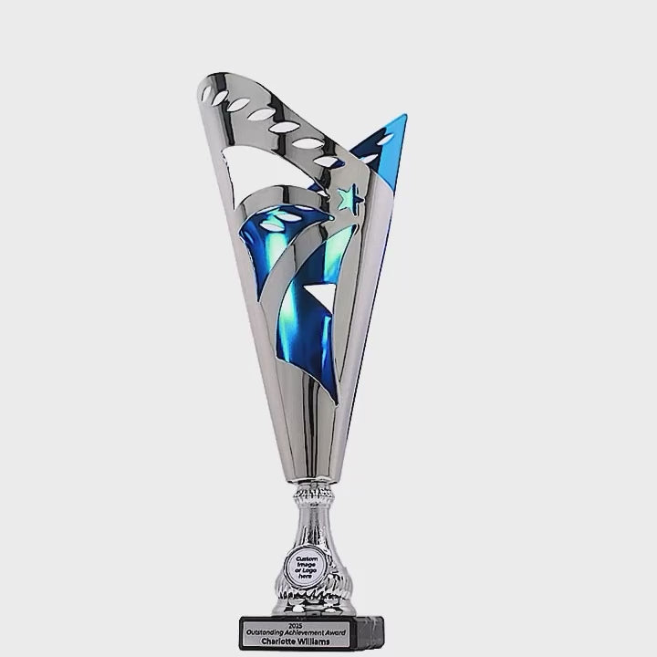 Seren Star Silver Blue Cup