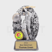 Impact Cricket Batter Male Trophy