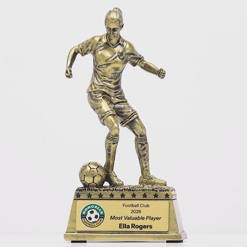 Samba Football Female Trophy - product video