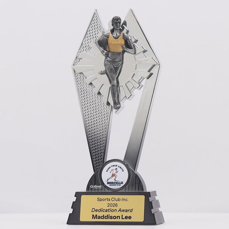 Peak Female Running Trophy - product video
