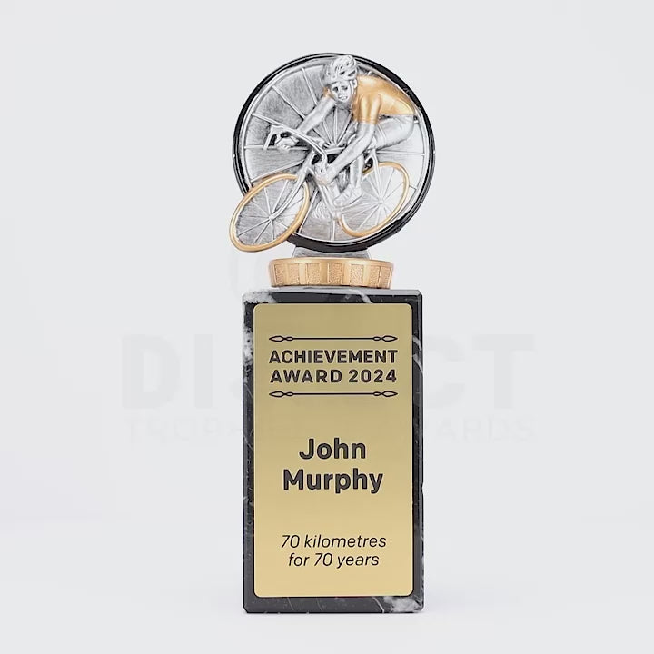 Cycling Marble Trophy