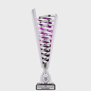 Crenelle Silver Purple Cup