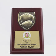 Metnox Rugby Plaque Trophy