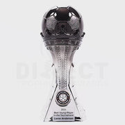 Fastball Football Silver Black Trophy