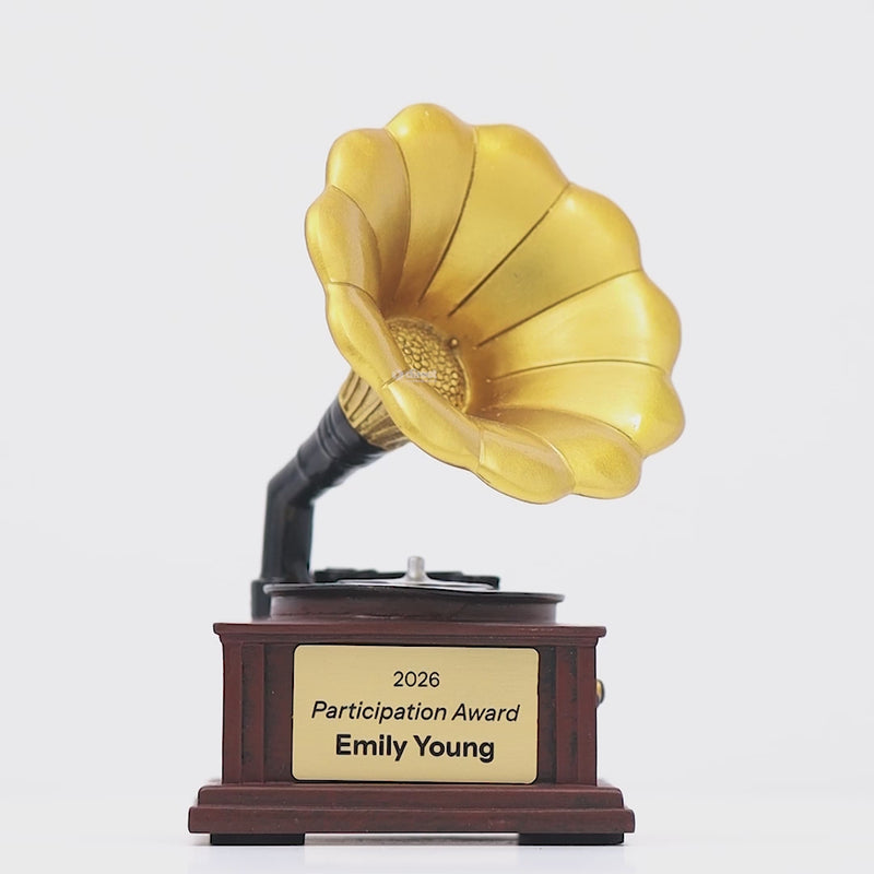 Gramophone Trophy - product video