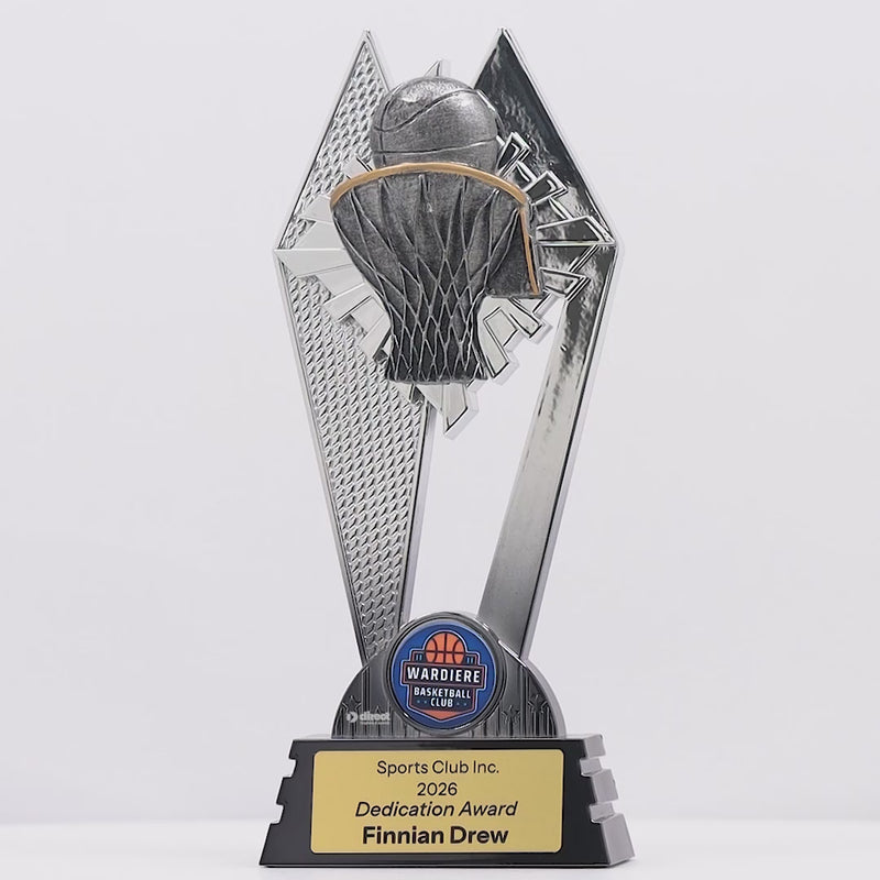 Peak Basketball Trophy - product video