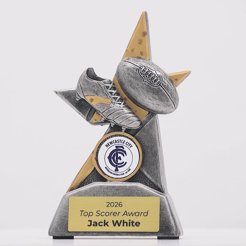Aurora Aussie Rules Trophy - product video
