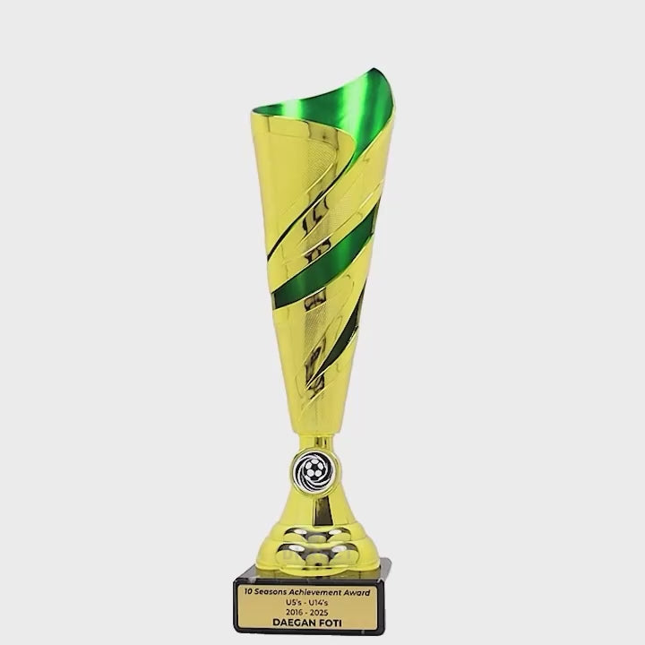 Cyclone Cup Gold Green