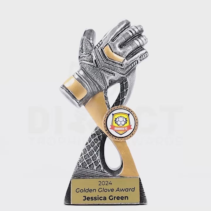 Splendid Goalkeeping Glove Trophy