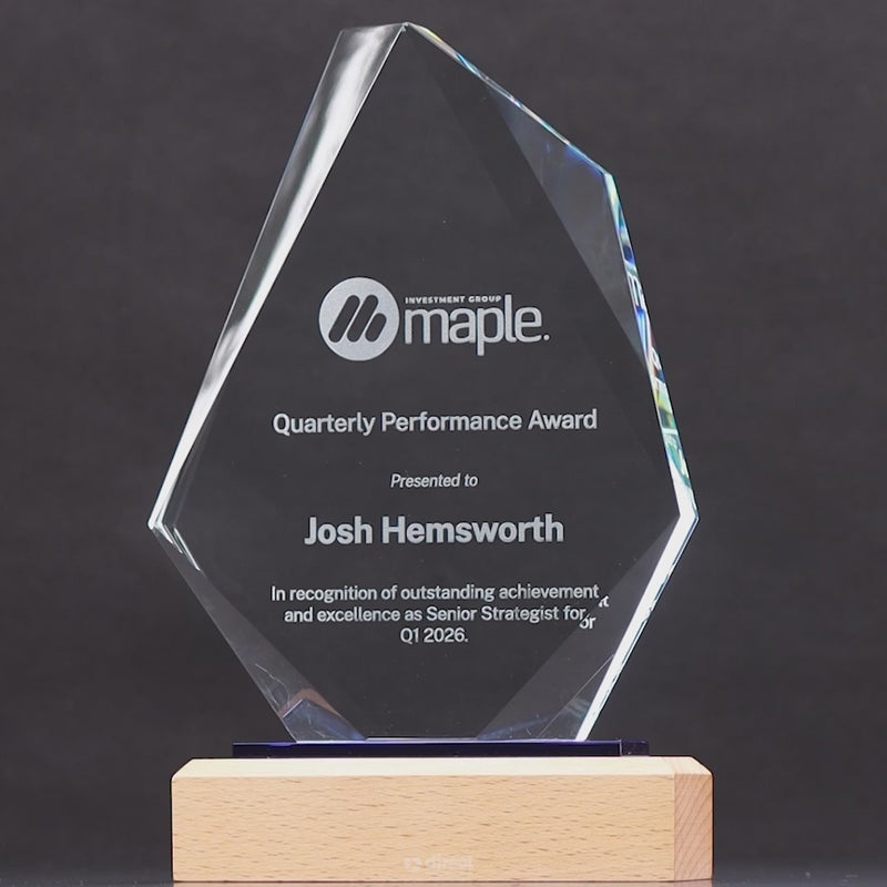 Paramount Glass Award - product video