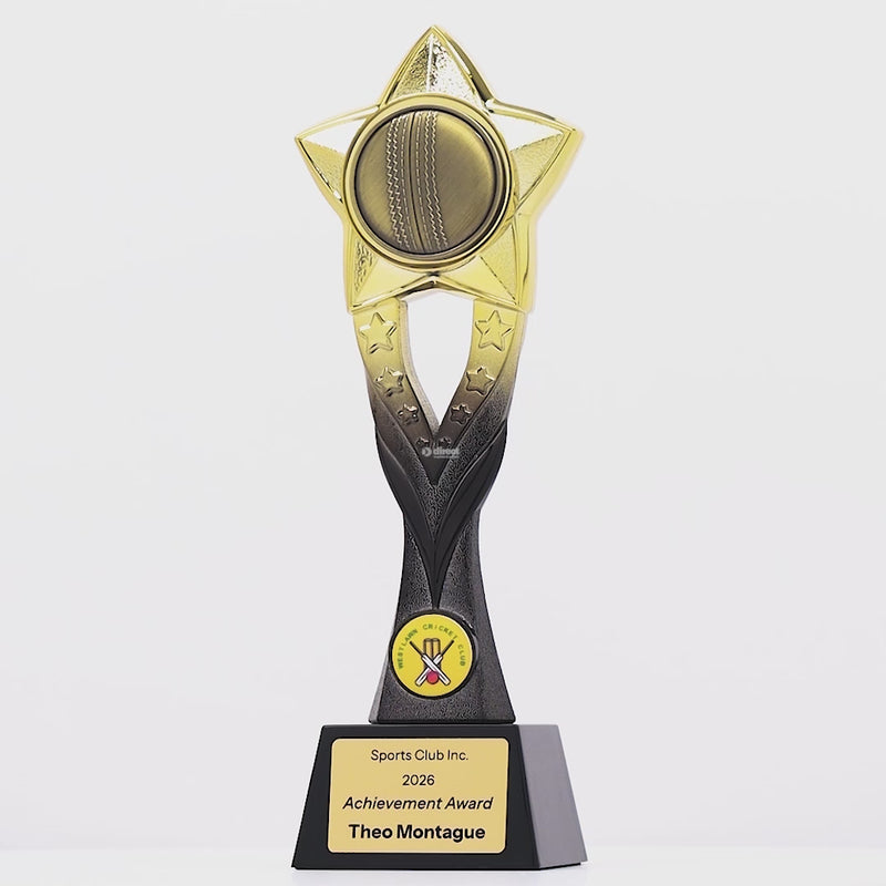 Astra Cricket Ball Trophy - product video
