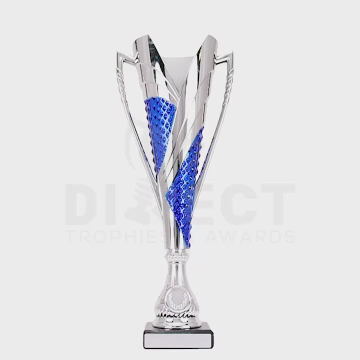 Polearm Silver Blue Cup