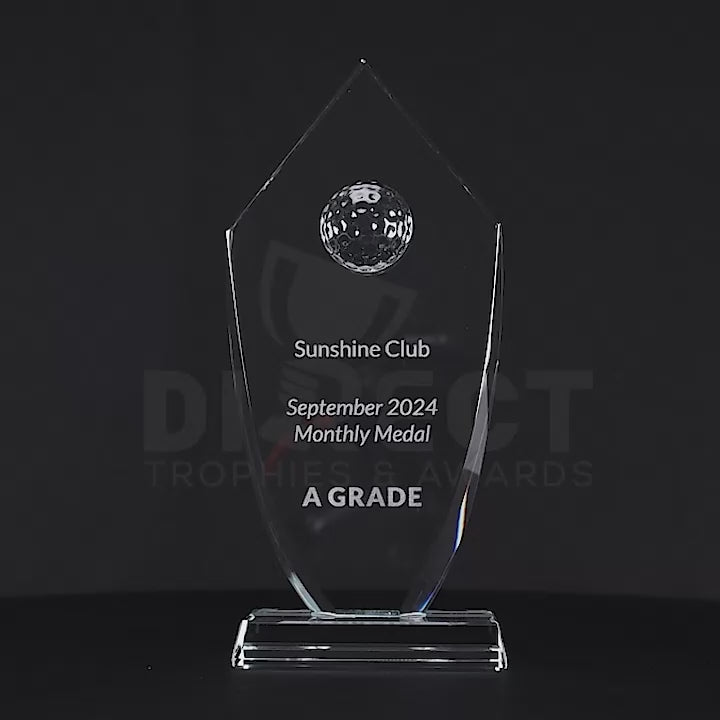 Golf Glass Budget Shield