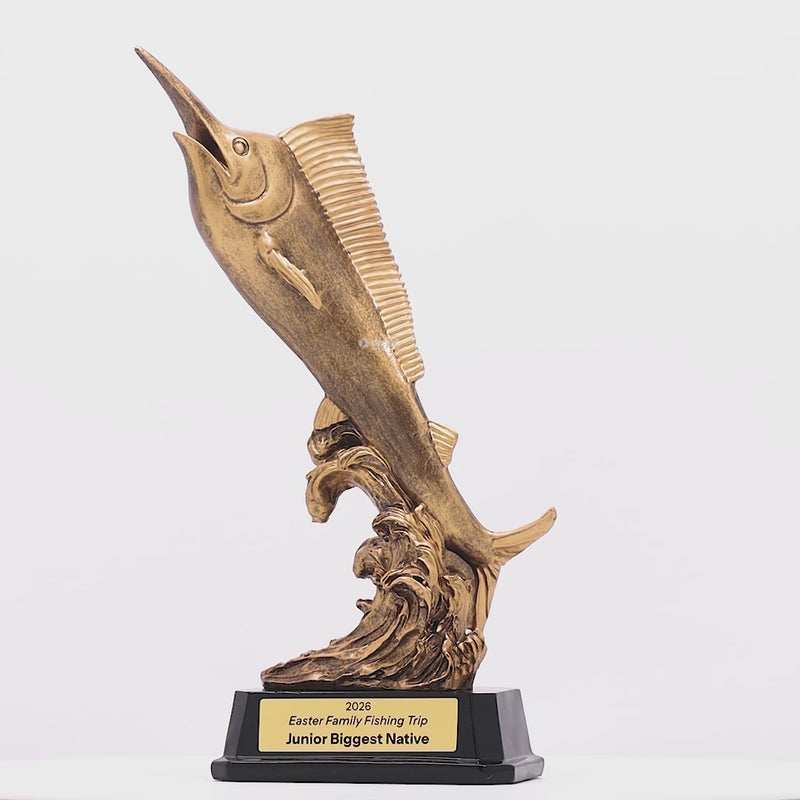 Marlin Fishing Trophy - product video