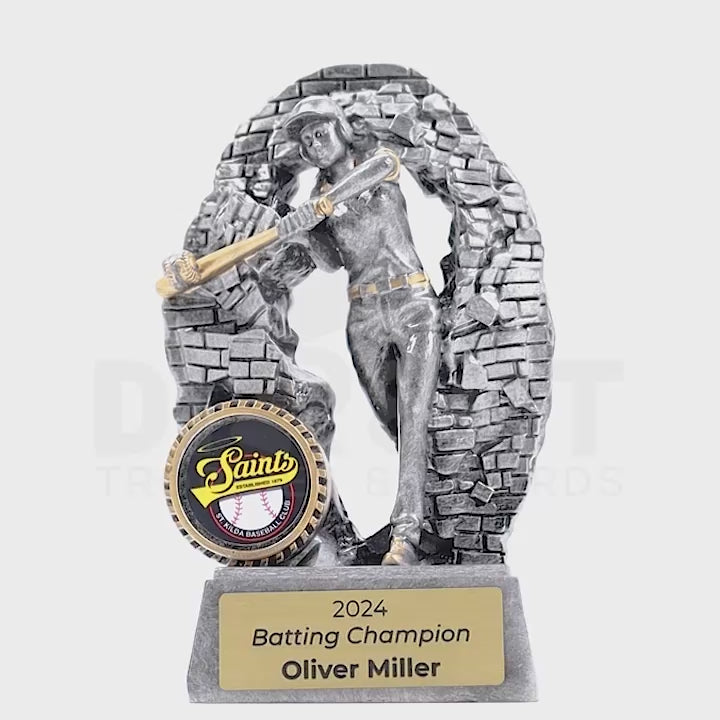Impact Baseball Female Trophy