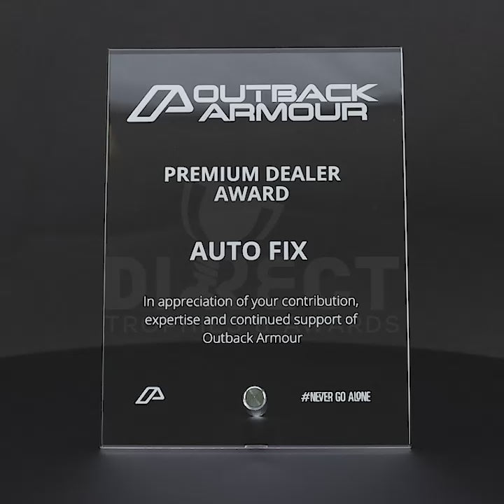 Acrylic Precision Plaque Trophy