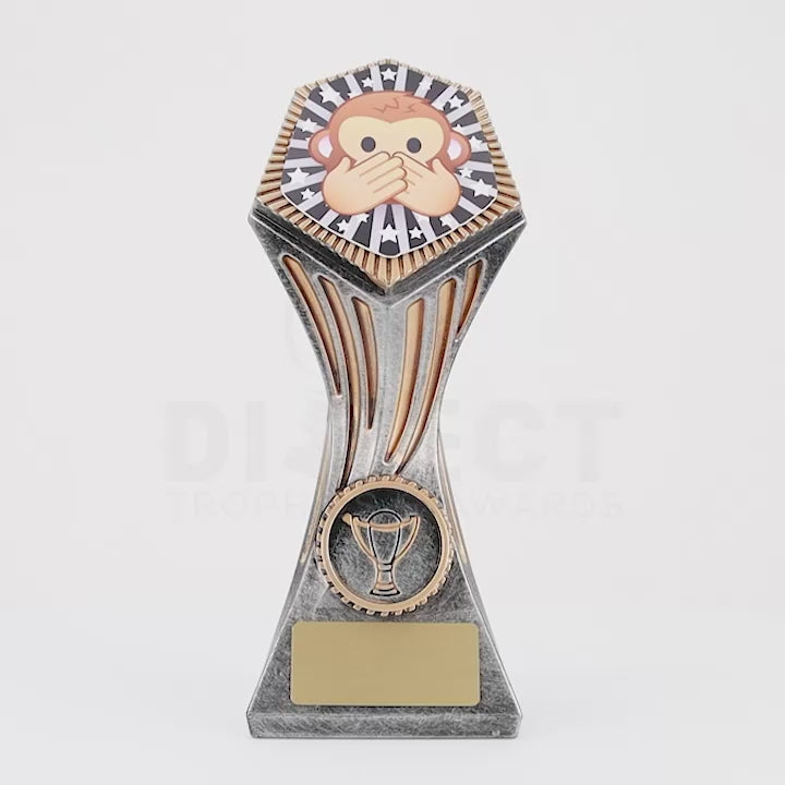Monkey Emoji Trophy