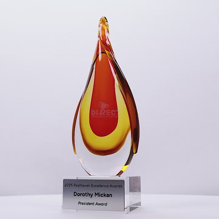 Flame Art Glass Award