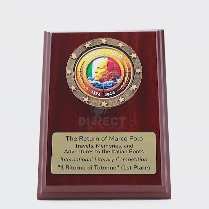 Spartan Generic Centre Plaque