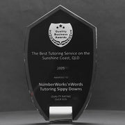Cambridge Glass Metal Trophy