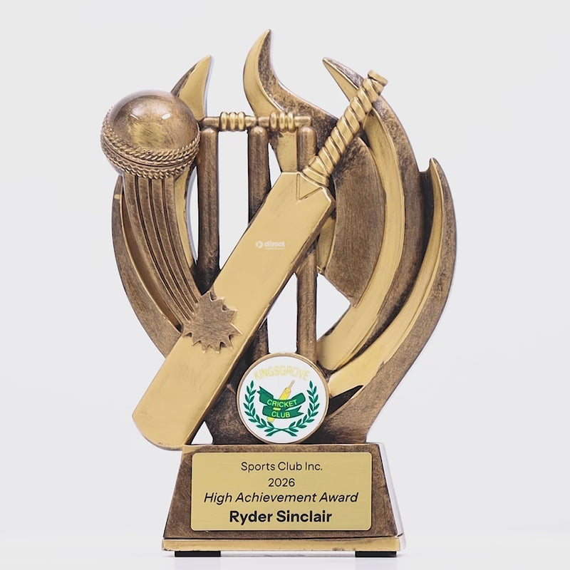 Inferno Cricket Trophy - product video