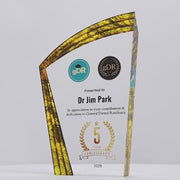 Nocta Gold Acrylic Colour Trophy
