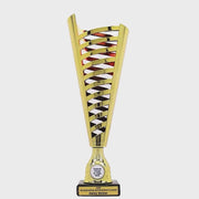 Crenelle Gold Red Cup