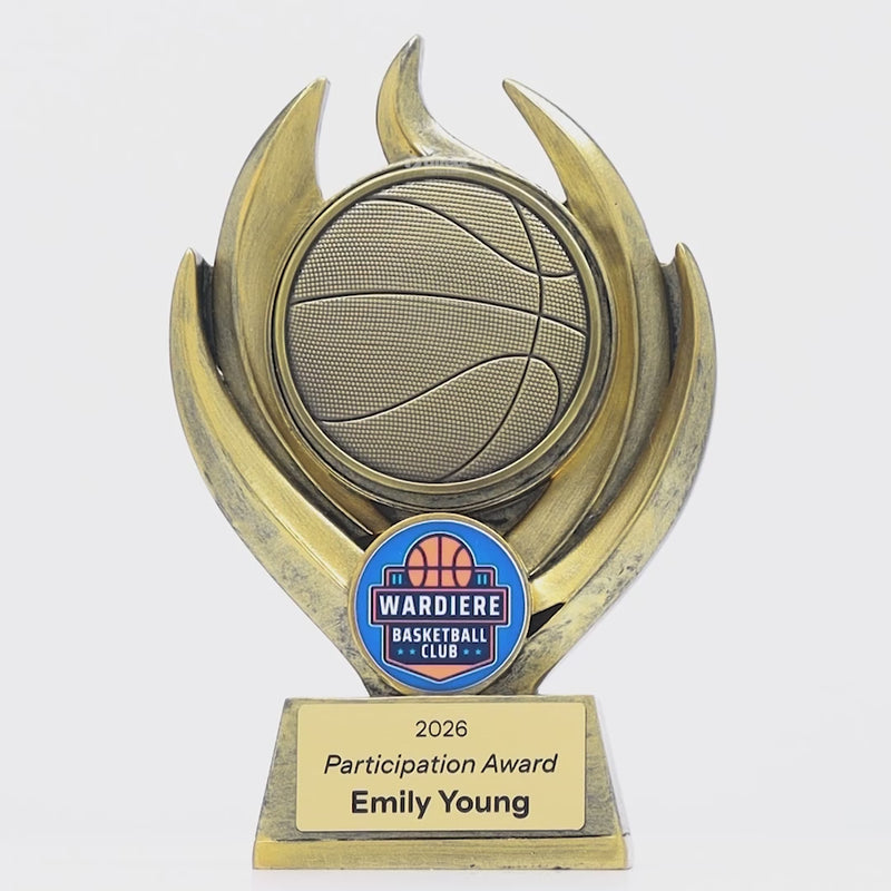 Vesta Basketball Trophy - product video
