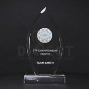 Acrylic Loyalty Flame Trophy