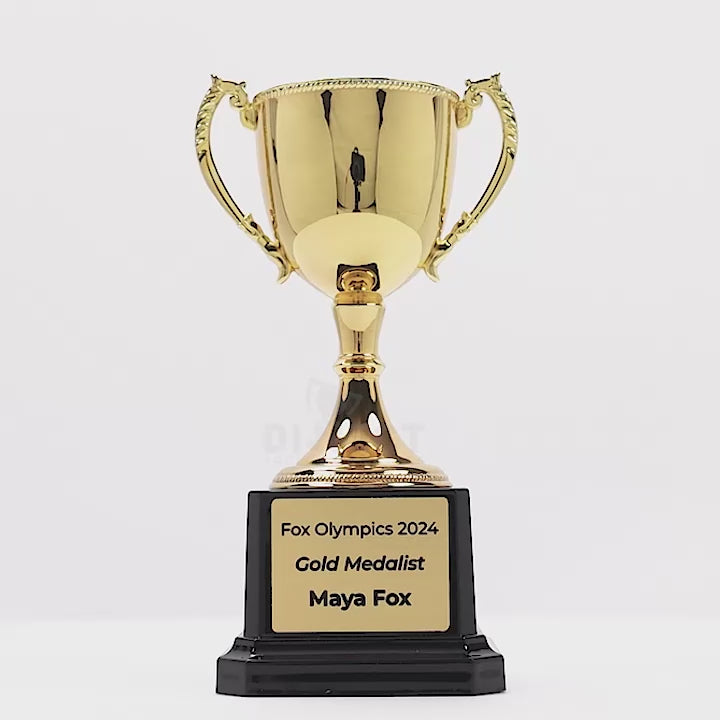 Nickel Plated Engravable Cup