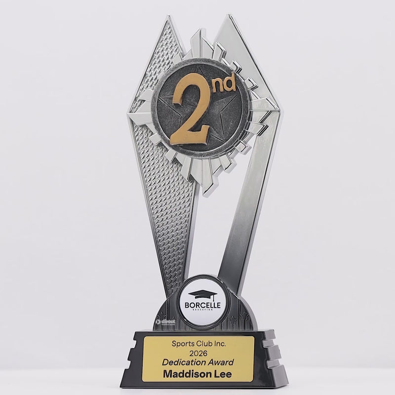 Peak 2nd Place Trophy - product video