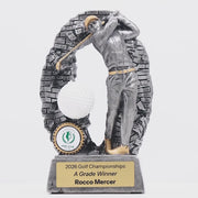 Trailblazer Golf Male Trophy - product video