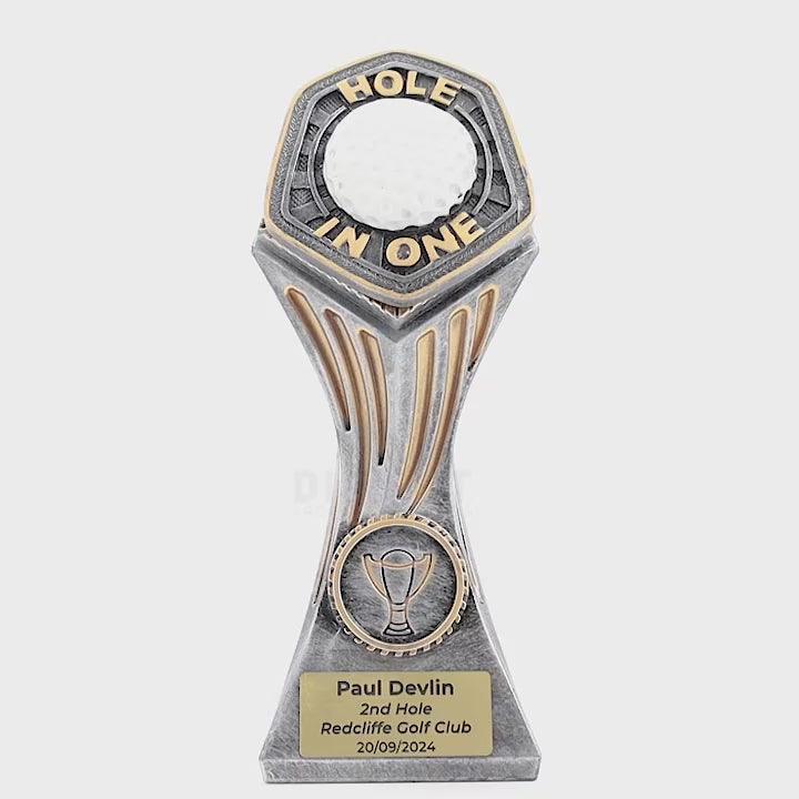 Gladiator Golf Hole In One Trophy